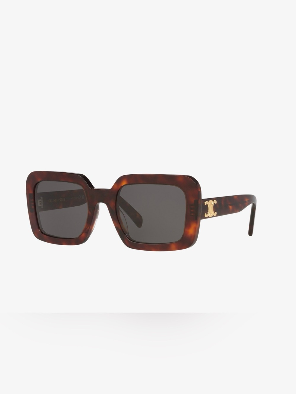 NEW Celine CL40304U sunglasses square-shaped, tortoise colored frames